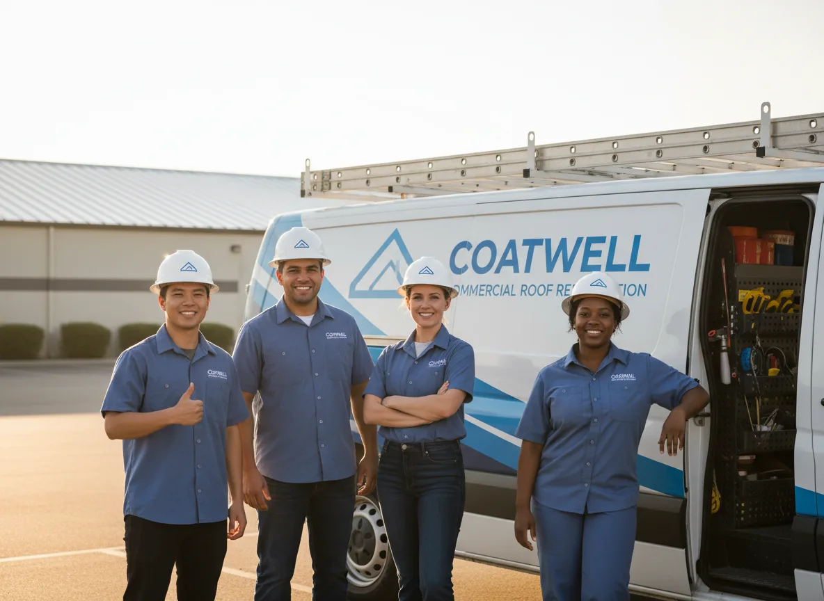 Commercial roof coating company in Darby, PA